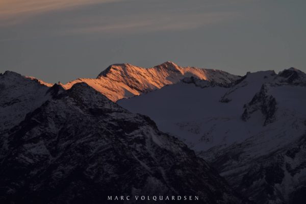 View from the Wildkogel - Alp glow (II)