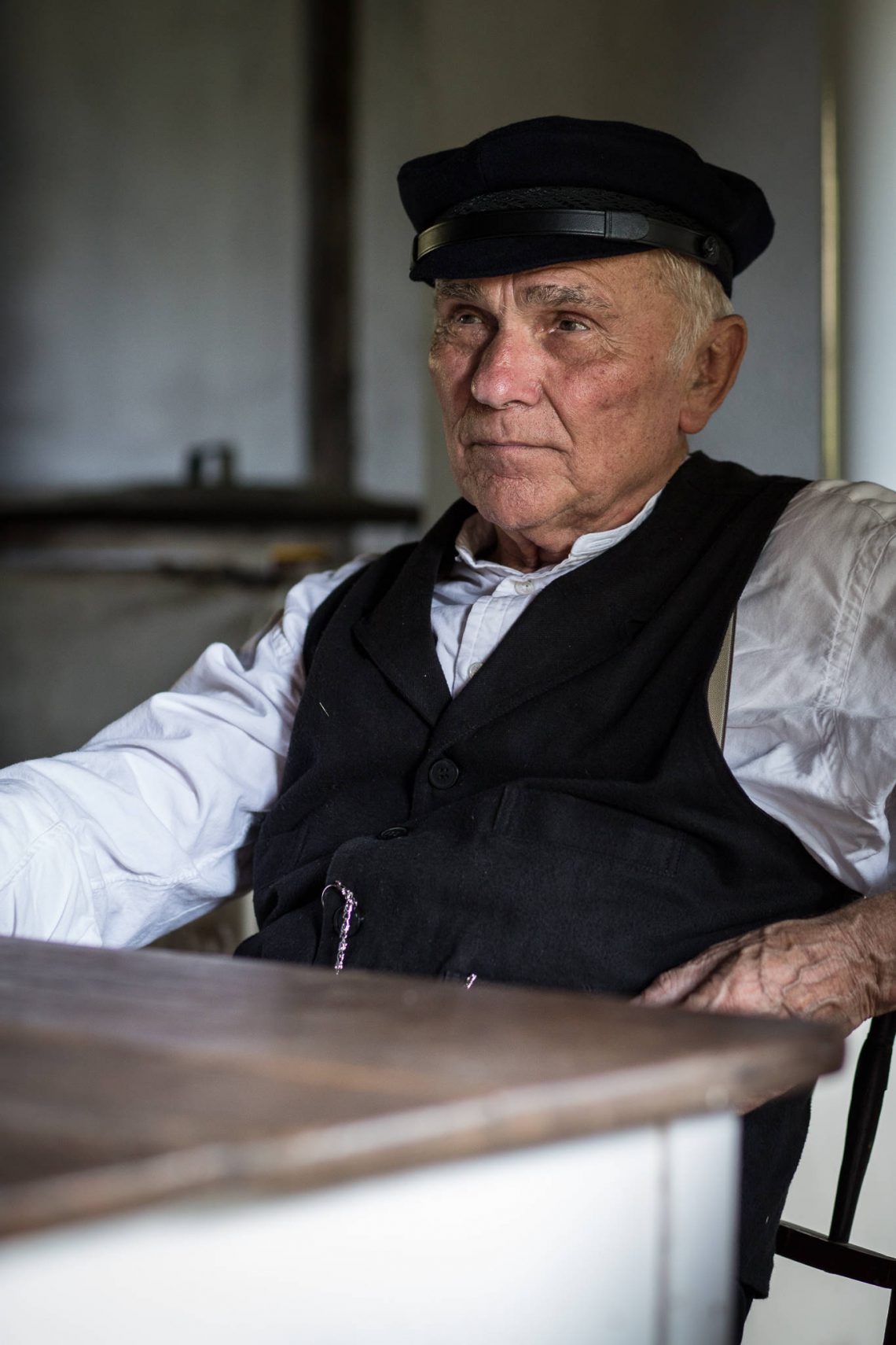 Living History 1914 - Old Fisherman from the Elbe