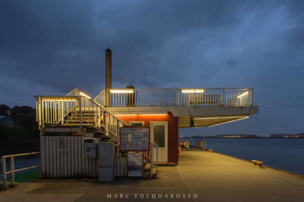 Shelter of the pier Blankenese